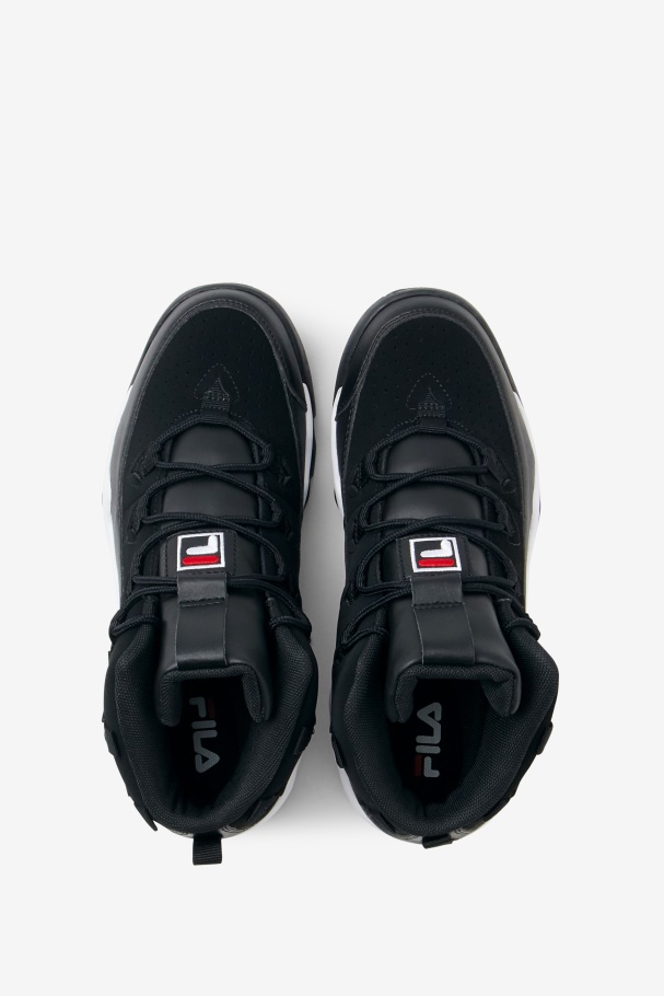 Feminino Grant Hill 1 Preto/branco/vermelho Fila