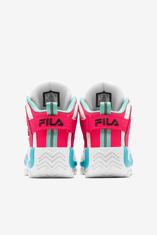 Feminino Grant Hill 2 Branco/rosa Diva/azul Fila