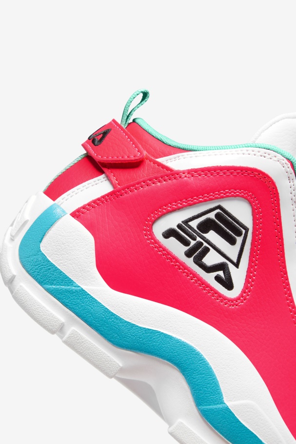 Feminino Grant Hill 2 Branco/rosa Diva/azul Fila