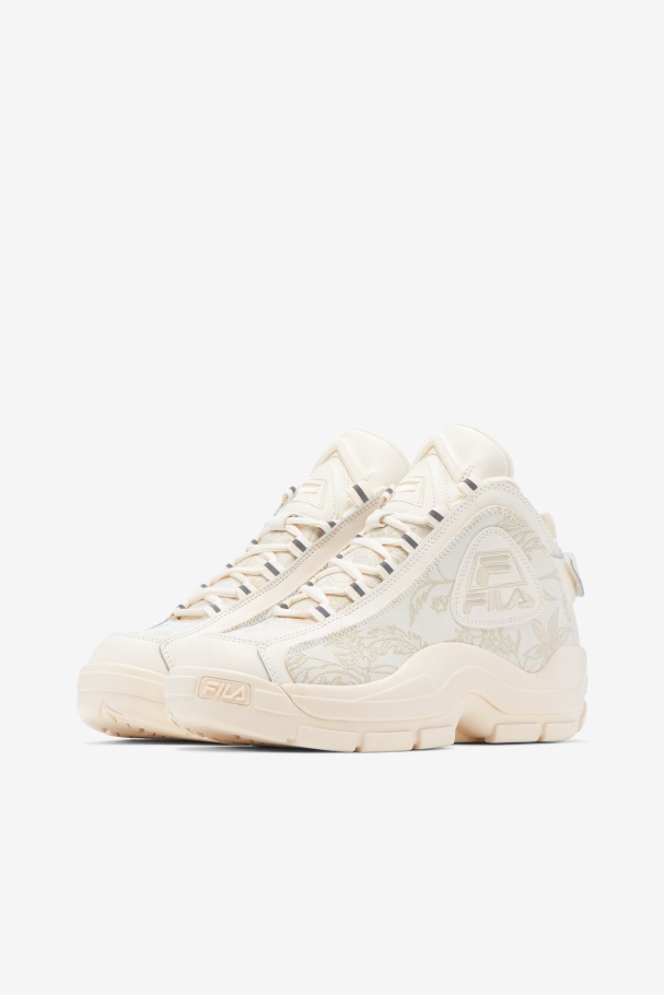 Feminino Grant Hill 2 Floral Jacquard Gardênia/turtledove Fila
