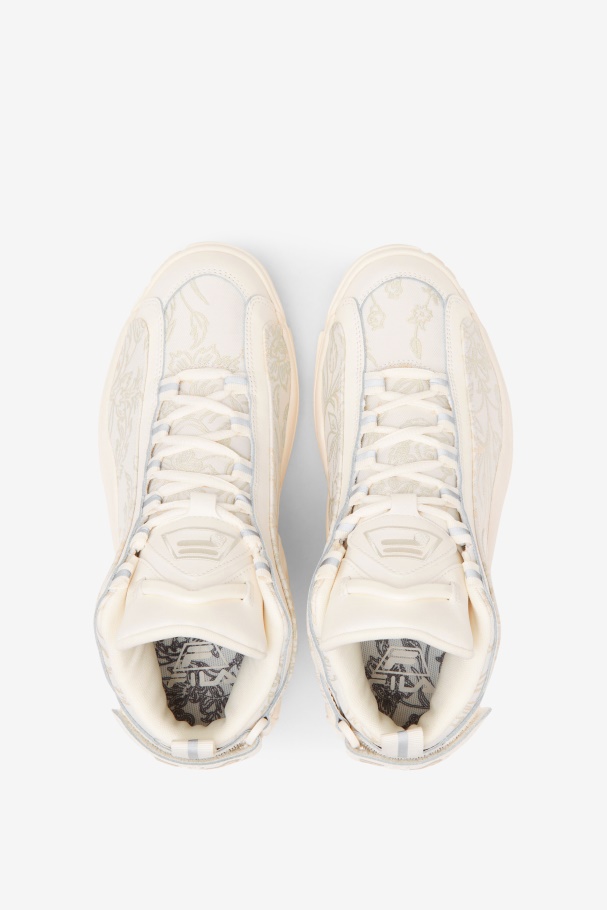 Feminino Grant Hill 2 Floral Jacquard Gardênia/turtledove Fila