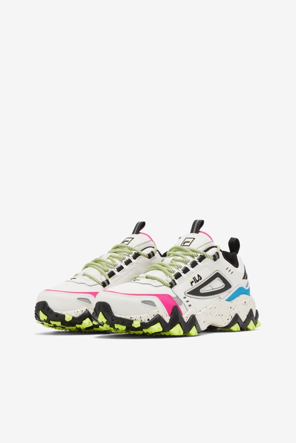 Feminino Oakmont Tr Branco/preto/azul Atômico Fila