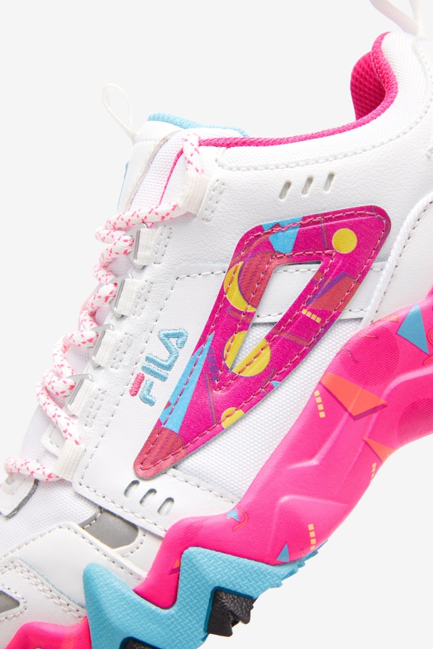 Feminino Oakmont Tr Fila Branco/rosa Glo/bluefish