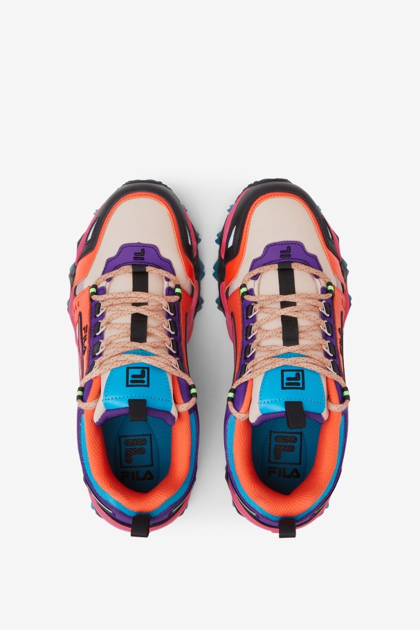 Feminino Oakmont Tr Fila Ecru/camélia Rosa/roxo