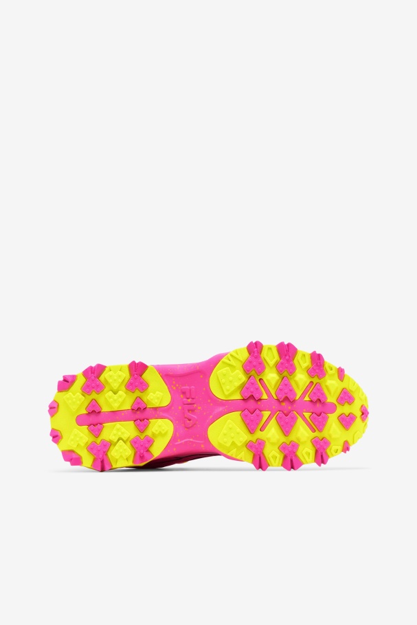 Feminino Oakmont Tr Rosa/amêndoa/amarelo Fila