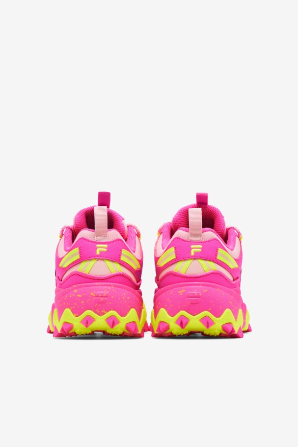 Feminino Oakmont Tr Rosa/amêndoa/amarelo Fila