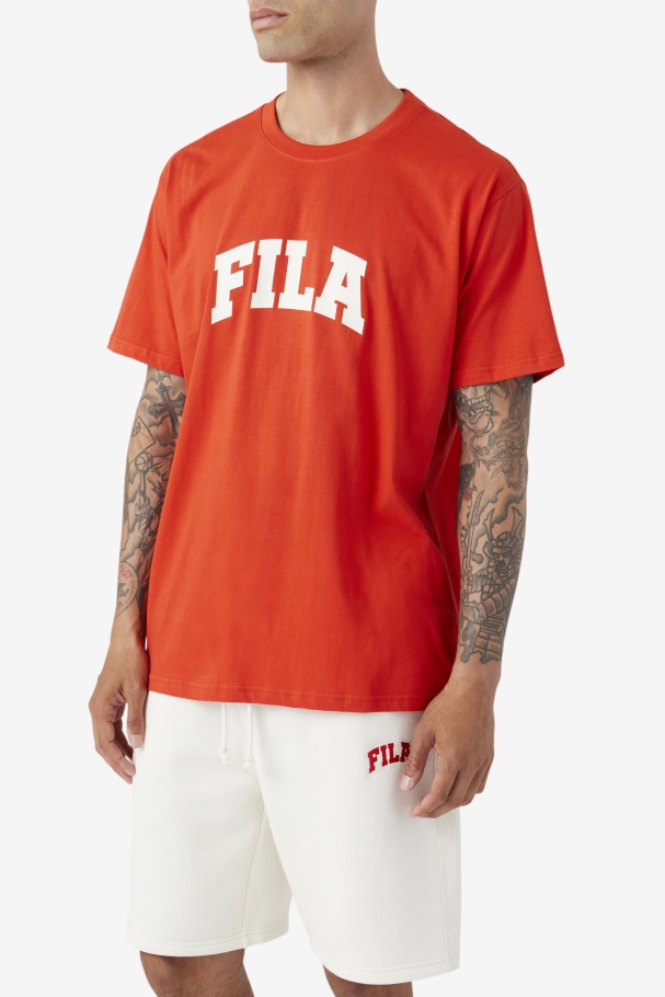 Fiery Vermelho/branco Cody Tee Fila