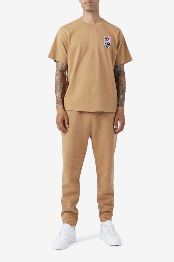 Fila 2pac Patch Tee Tabaco Marrom