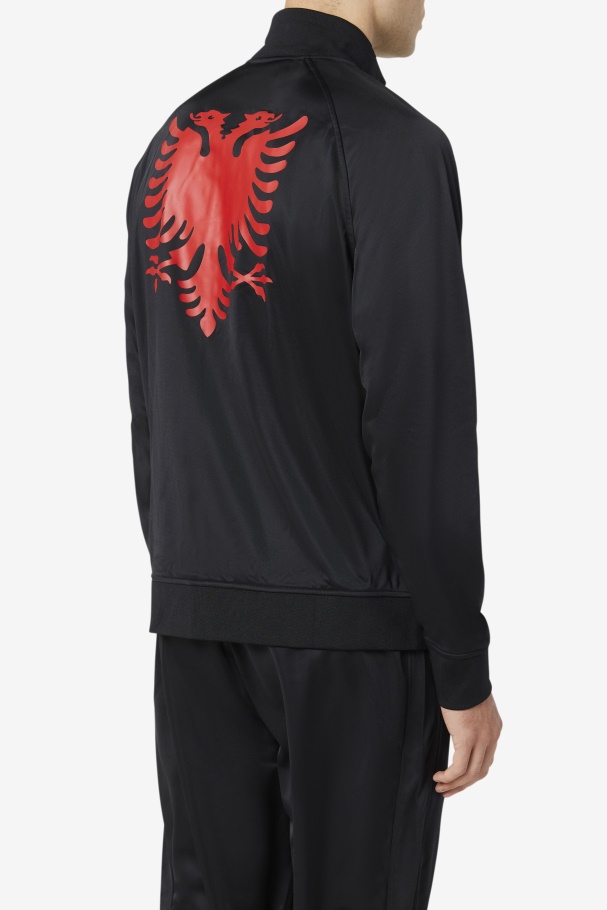 Fila Albânia Jaqueta Preta/vermelha