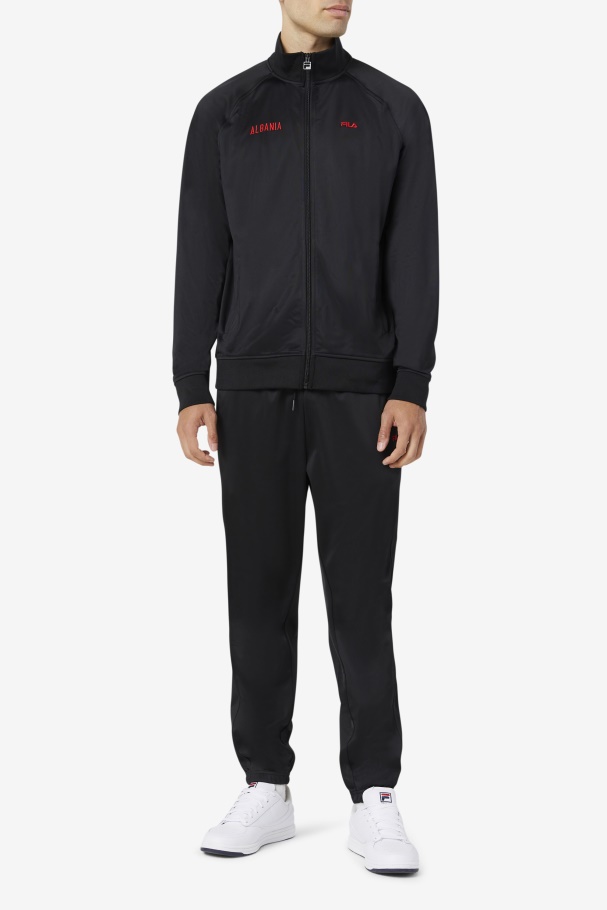 Fila Albânia Jaqueta Preta/vermelha