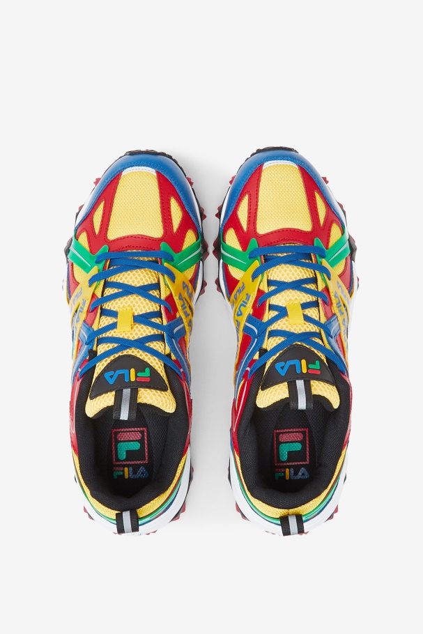 Fila Big Kids\ Electromont Limão/vermelho/azul Imperial