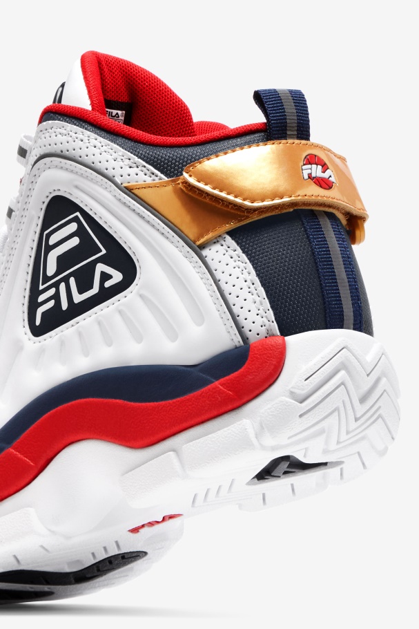 Fila Big Kids\ Grant Hill 2 Game Break Branco/blues/vermelho