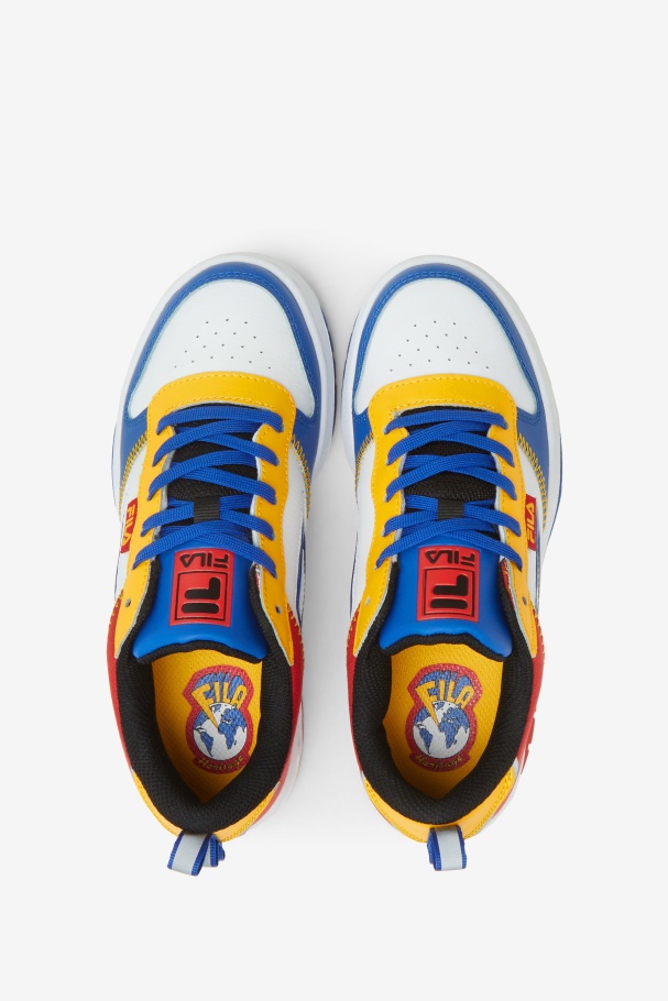 Fila Big Kids\ Lnx-100 Ponto Corrente Preto/vermelho/azul