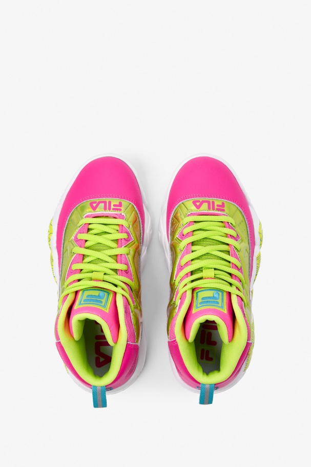 Fila Big Kids\ Mb Night Walk Rosa/limão Punch/branco