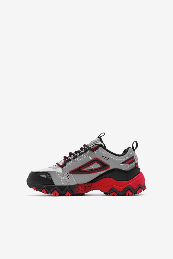 Fila Big Kids\ Oakmont Tr Metalizado Prata/preto/vermelho