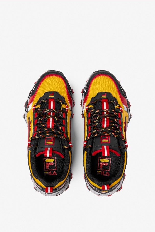 Fila Big Kids\ Oakmont Tr Ouro/preto/vermelho