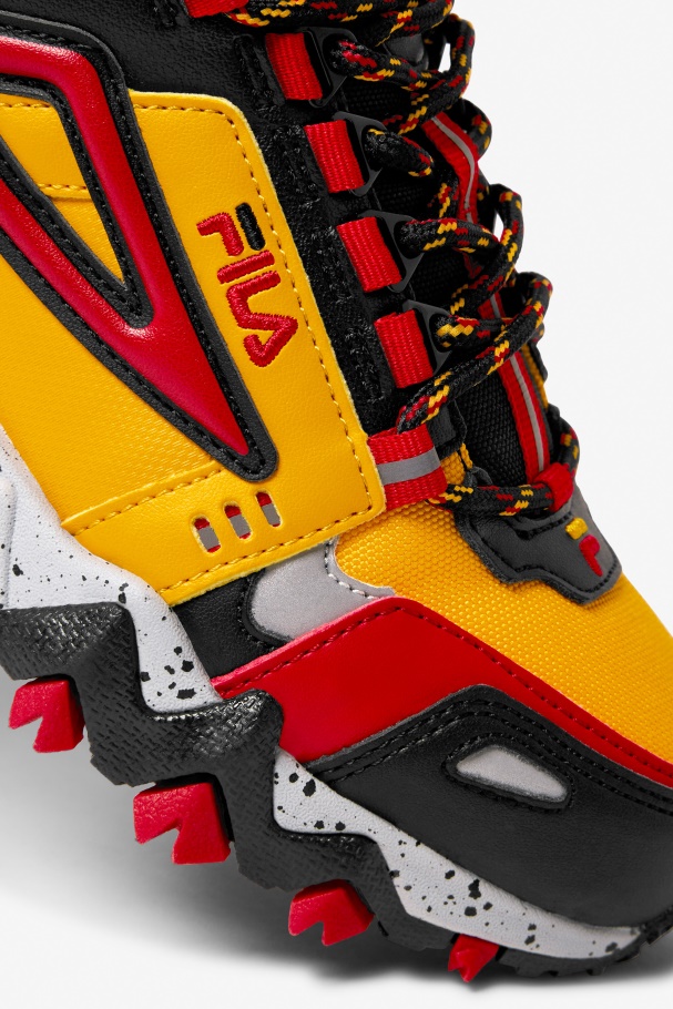 Fila Big Kids\ Oakmont Tr Ouro/preto/vermelho