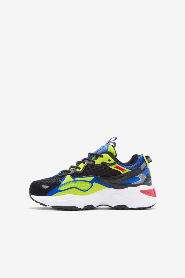 Fila Big Kids\ Ray Tracer Apex Preto/azul/vermelho