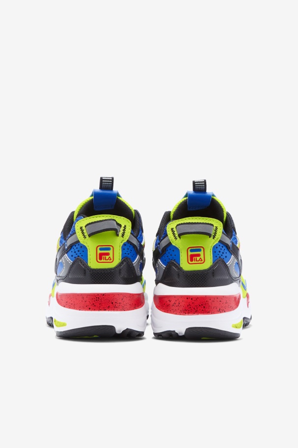 Fila Big Kids\ Ray Tracer Apex Preto/azul/vermelho