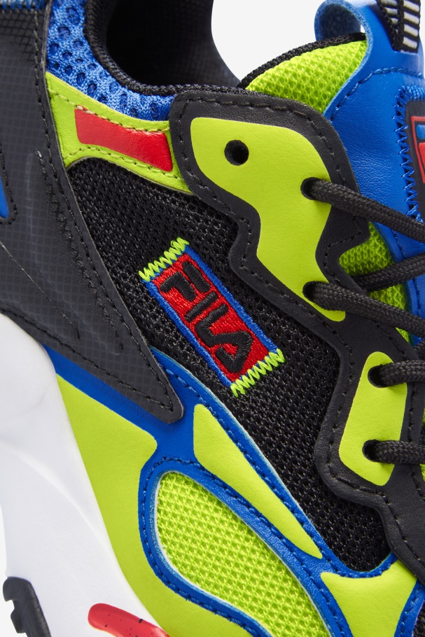 Fila Big Kids\ Ray Tracer Apex Preto/azul/vermelho
