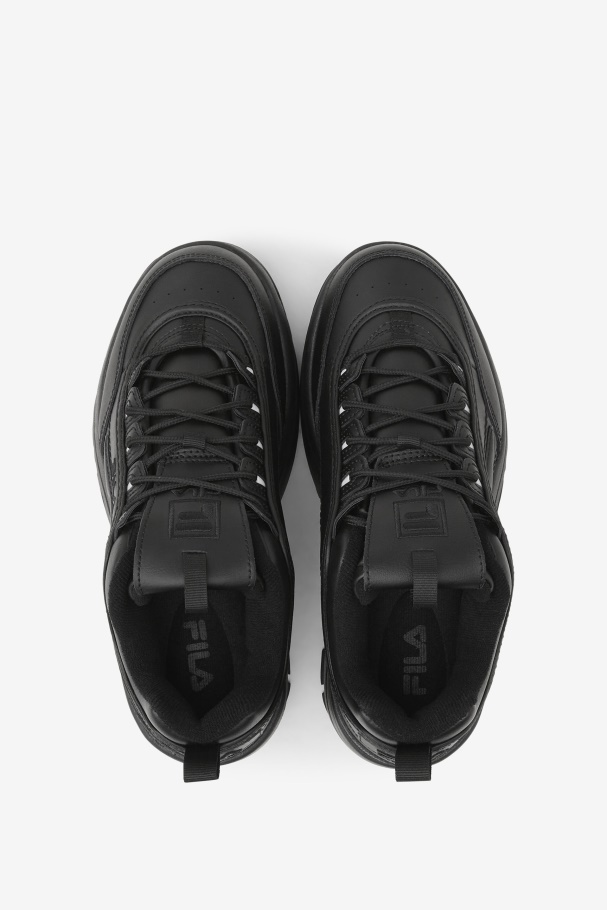 Fila Black Women\s Disruptor 2 Wedge