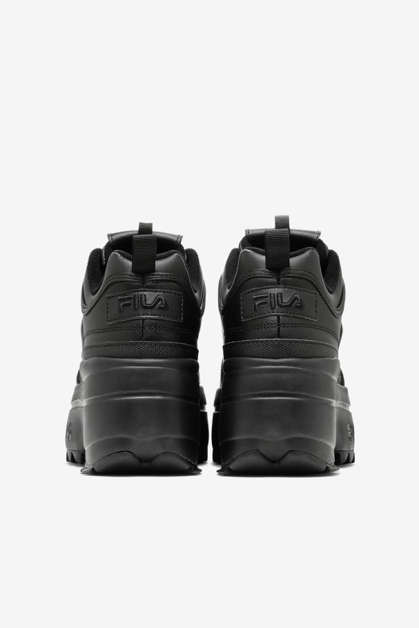 Fila Black Women\s Disruptor 2 Wedge