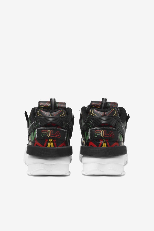 Fila Black/jelly Bean/limão Disruptor Feminino 2 Exp