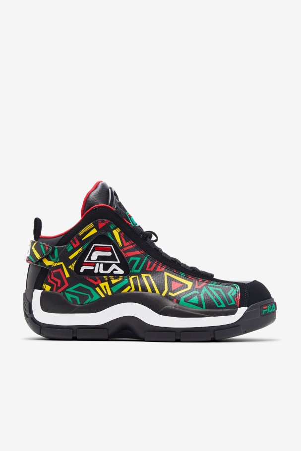 Fila Black/jelly Bean/limão Mens Grant Hill 2