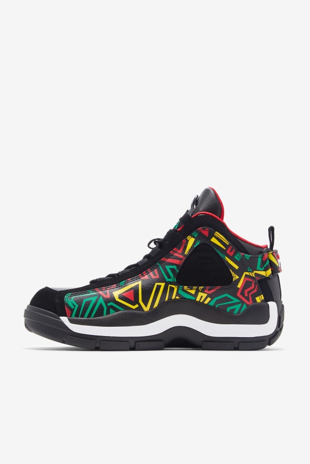 Fila Black/jelly Bean/limão Men\s Grant Hill 2