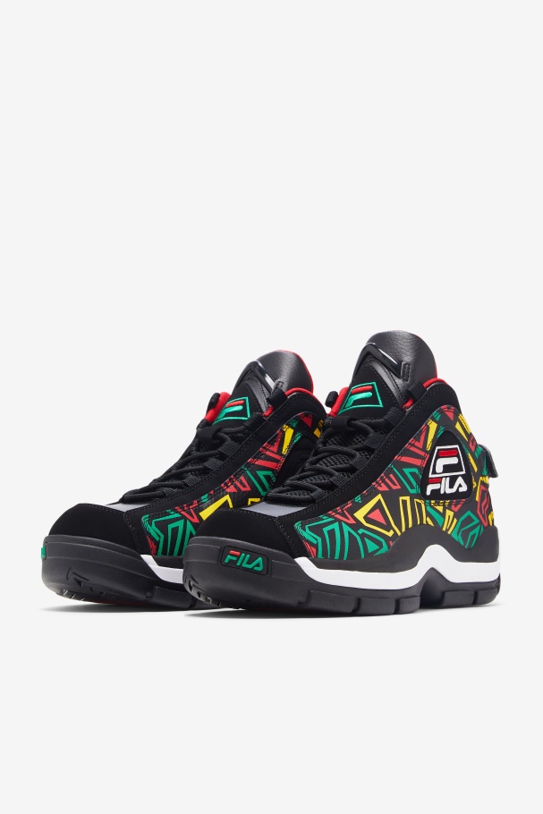 Fila Black/jelly Bean/limão Men\s Grant Hill 2