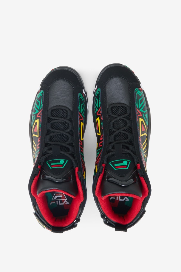 Fila Black/jelly Bean/limão Men\s Grant Hill 2