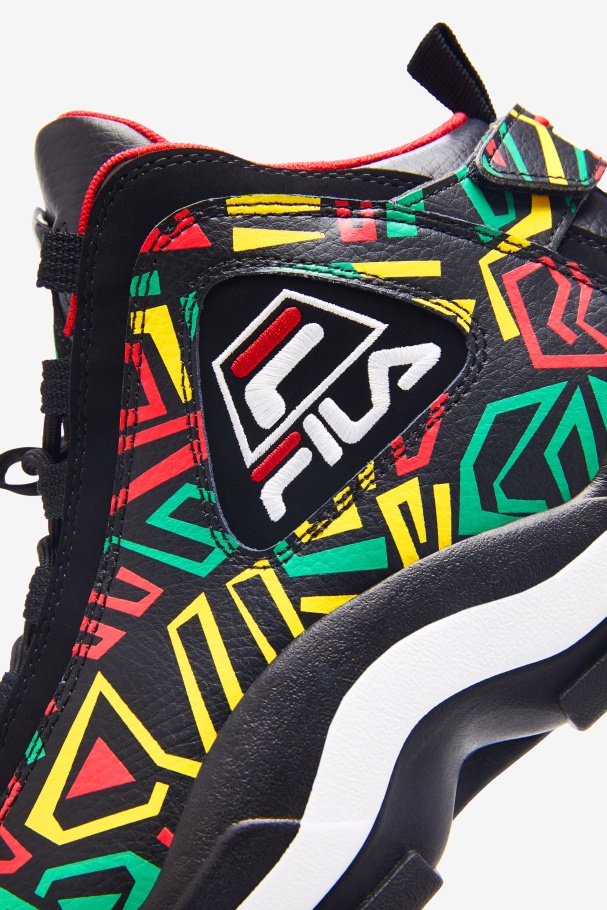 Fila Black/jelly Bean/limão Men\s Grant Hill 2