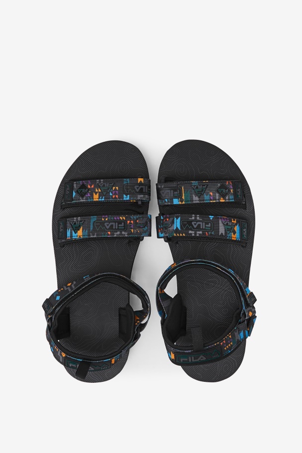 Fila Black/june Bug/saffron Men\s Drifter Dns