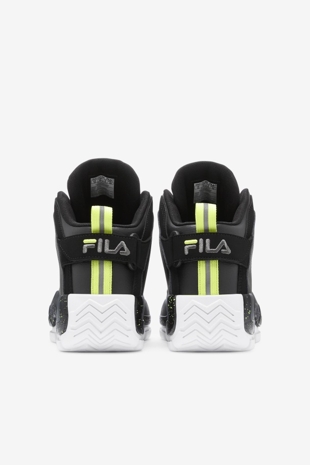 Fila Black/sunny Lime/castlerock Men\s Grant Hill 2