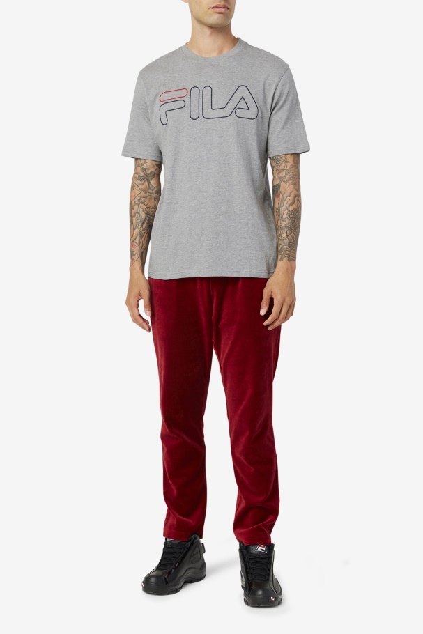 Fila Borough Tee Urze/marinho/vermelho