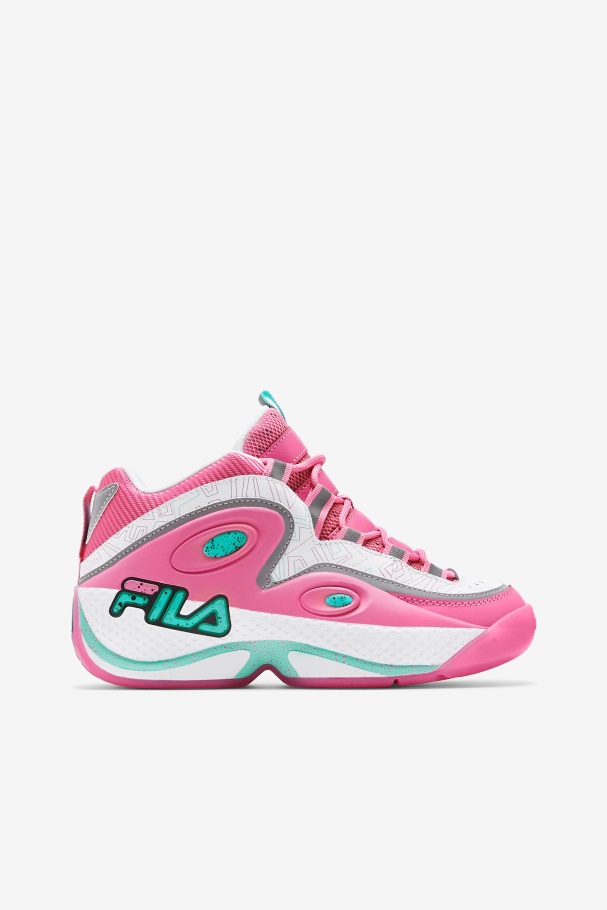 Fila Branca/rosa/cacatua Feminina Grant Hill 3