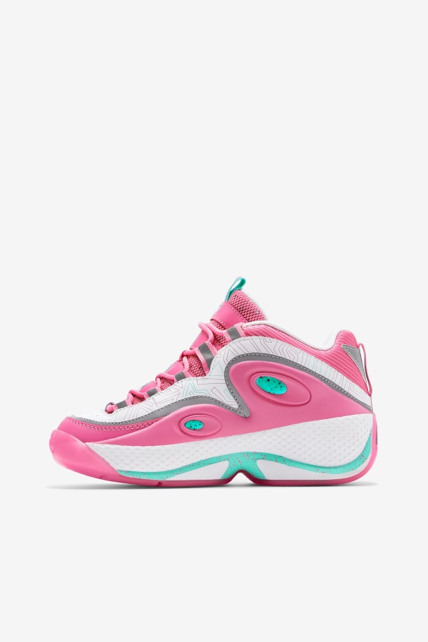 Fila Branca/rosa/cacatua Feminina Grant Hill 3