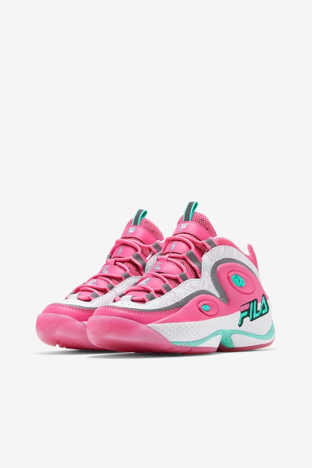 Fila Branca/rosa/cacatua Feminina Grant Hill 3