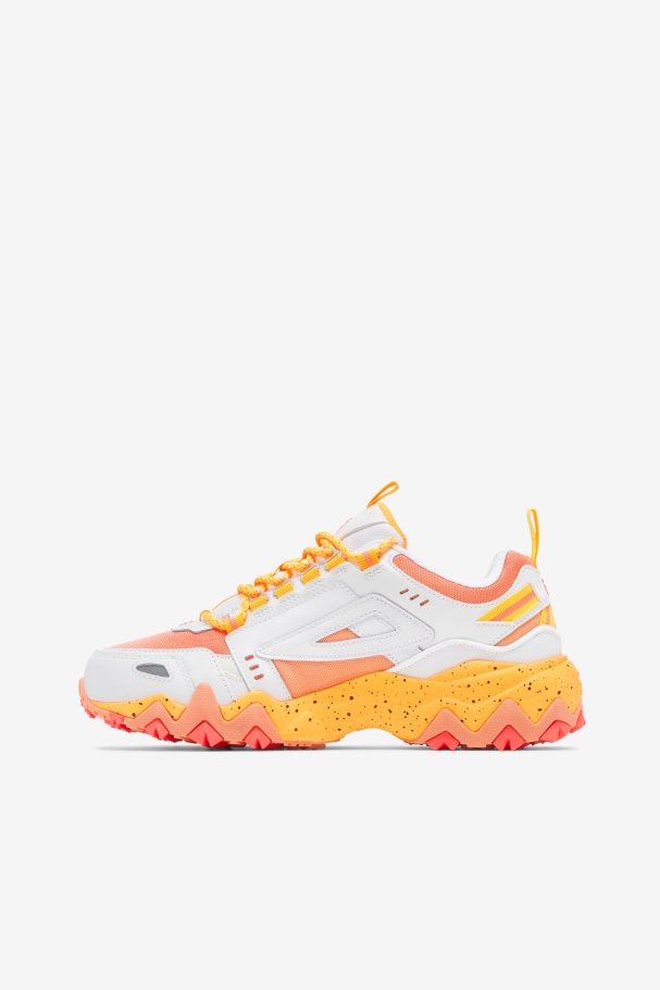Fila Branco/laranja/laranja Feminino Oakmont Tr