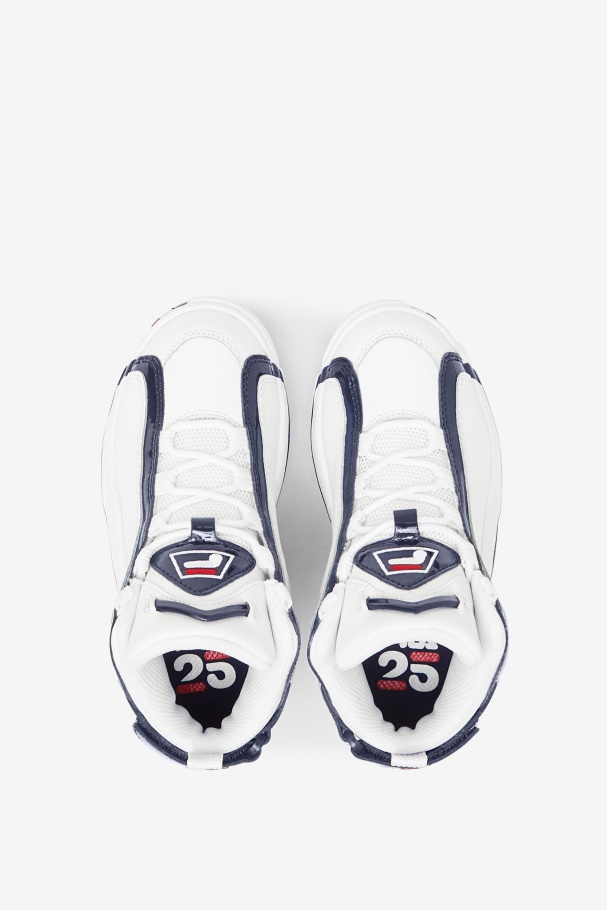 Fila Branco/marinho/vermelho Big Kids\ Grant Hill 2 Edição Do 25º Aniversário