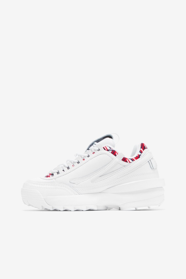 Fila Branco/marinho/vermelho Disruptor Feminino 2 Exp Cúbico