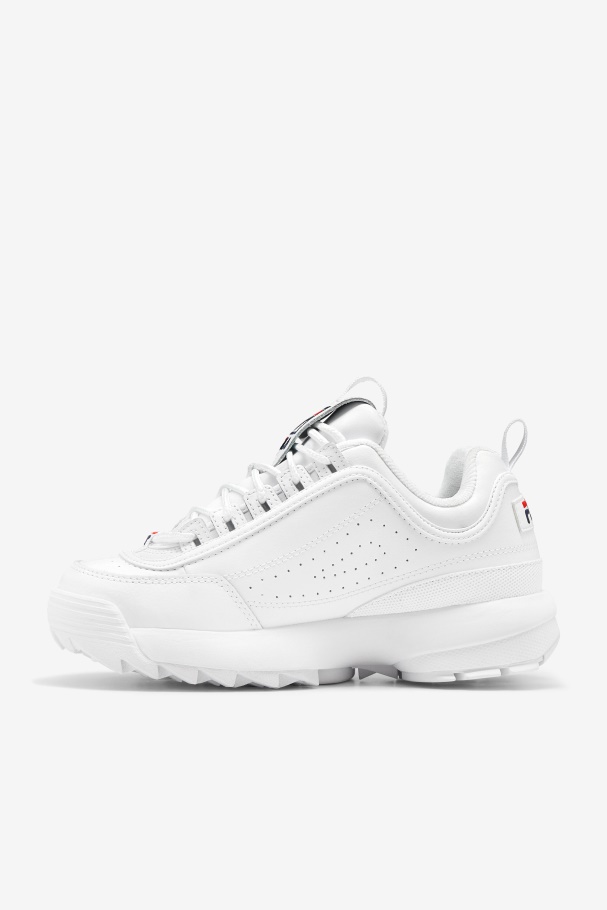 Fila Branco/marinho/vermelho Disruptor Masculino 2 Premium