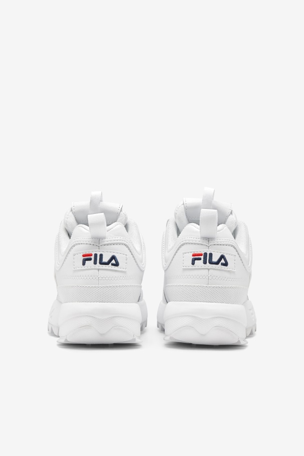 Fila Branco/marinho/vermelho Disruptor Masculino 2 Premium