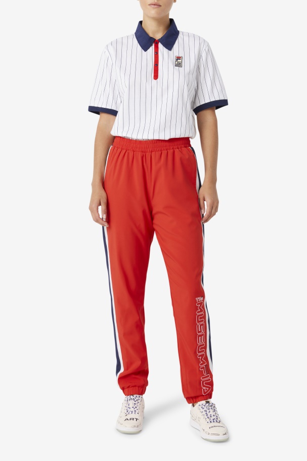 Fila Branco/pavão/vermelho Fila X The Museum Bb1 Polo