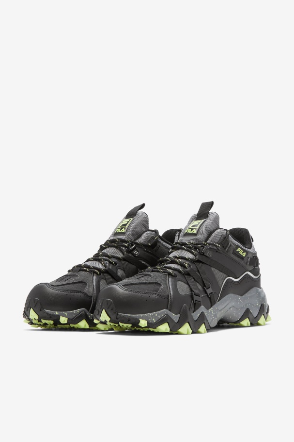 Fila Castlerock/black/sunny Lime Excursão Masculina