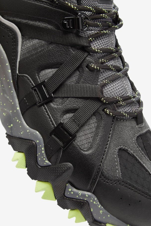 Fila Castlerock/black/sunny Lime Excursão Masculina