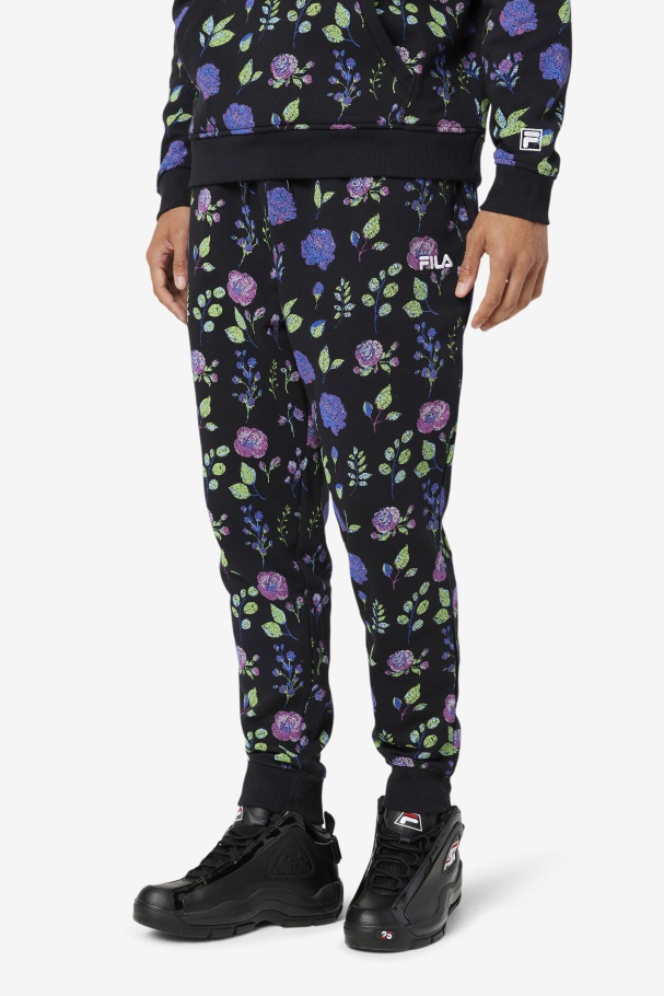 Fila Cicuta Jogger Preto/estampa Floral