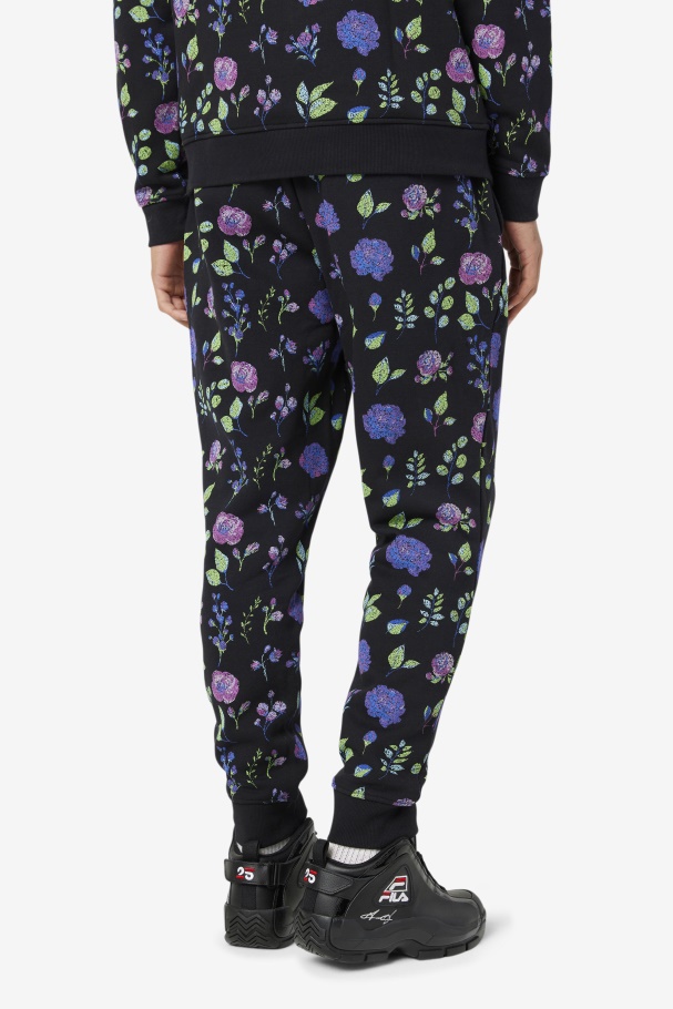 Fila Cicuta Jogger Preto/estampa Floral