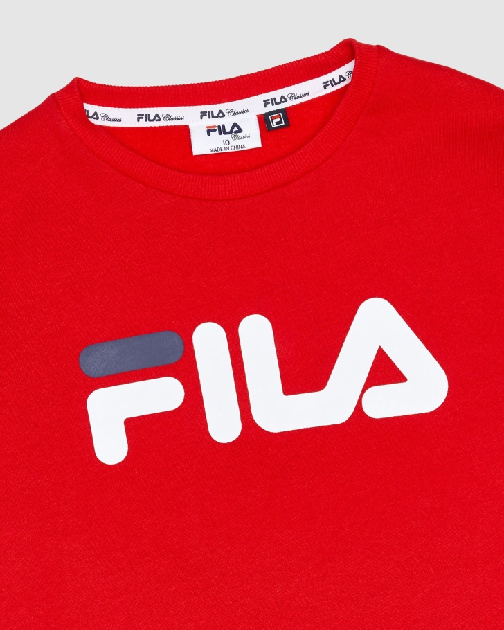 Fila Classic Kid\s Crew Vermelho