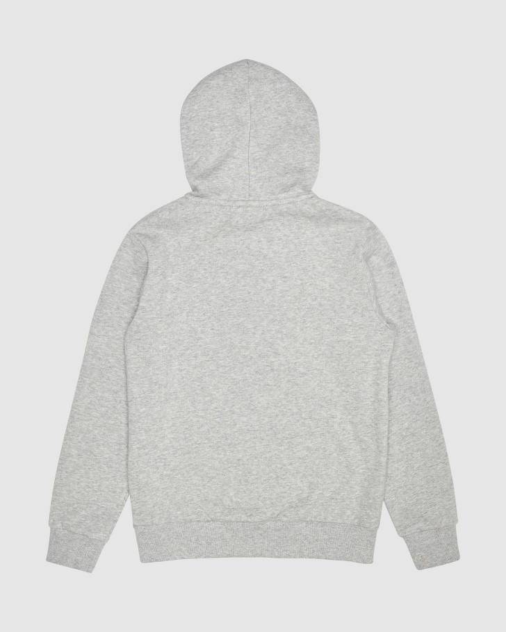 Fila Classic Kids Moletom Com Capuz Prata Marle